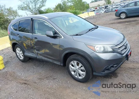 2013 Honda Cr-V Ex-L from USA, damaged, VIN 2HKRM4H72DH643849